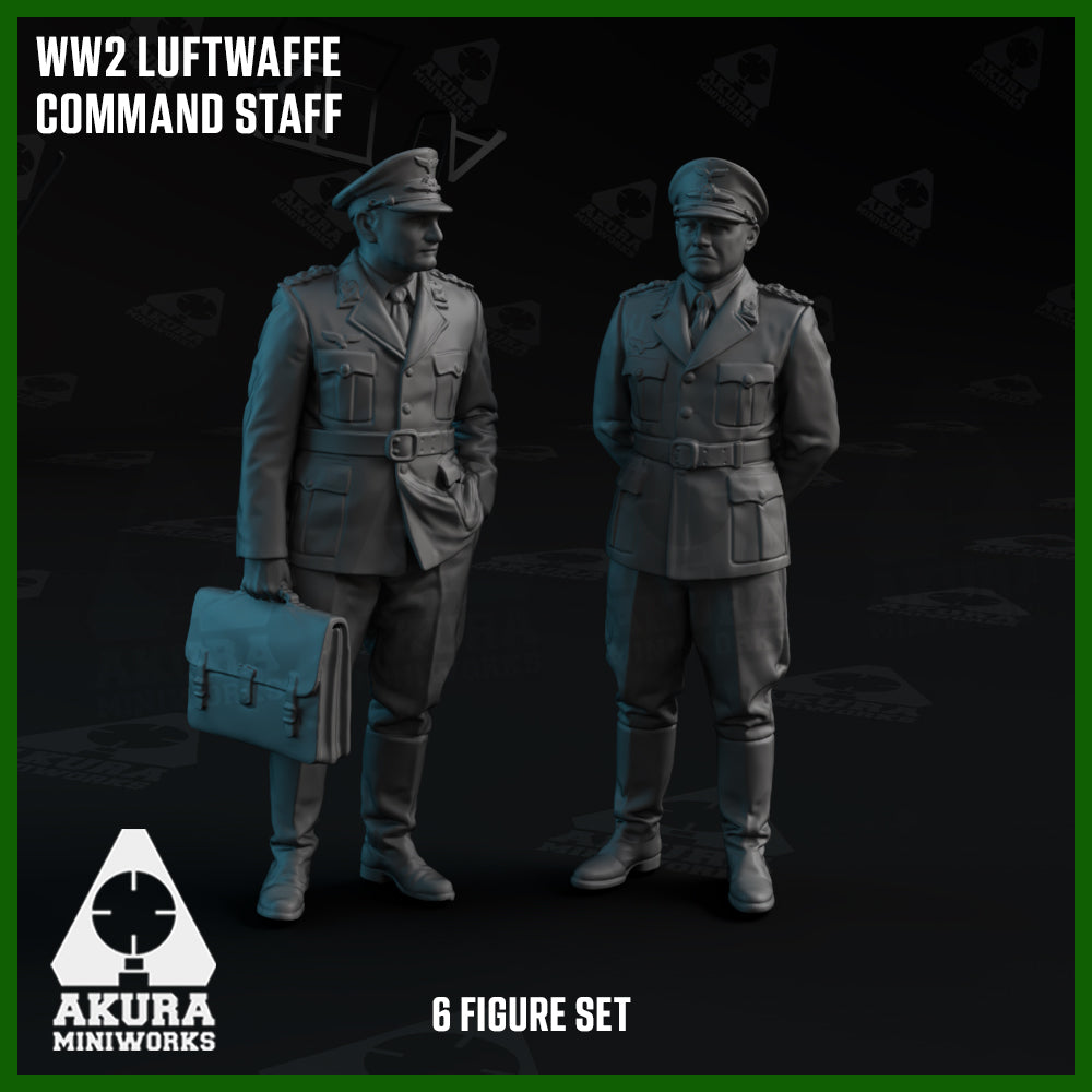 WW2 Luftwaffe Command Staff 6 Figures