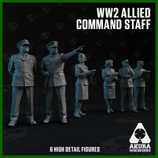 WWII Allied Command Staff