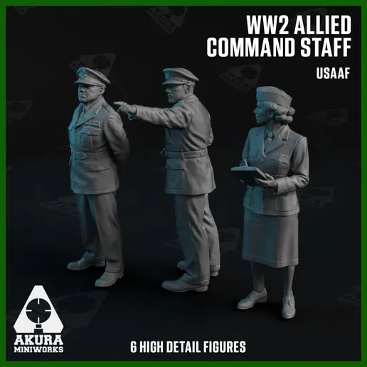 WWII Allied Command Staff