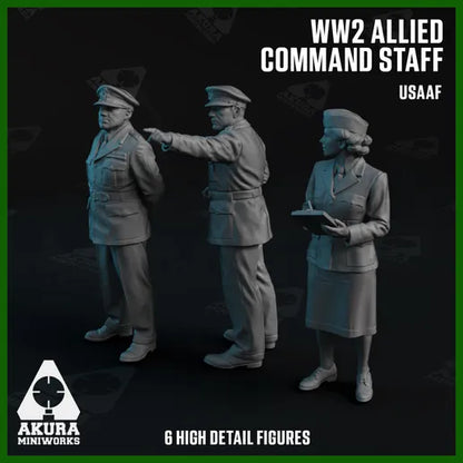 WWII Allied Command Staff