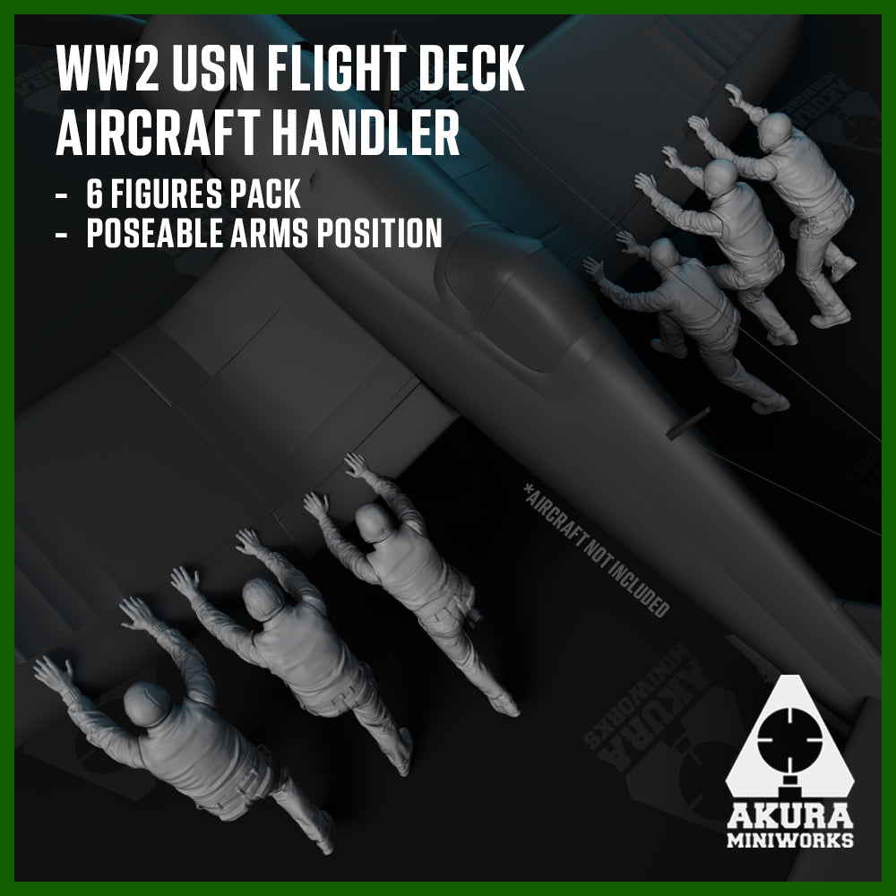 WW2 USN Aircraft Handler Figures