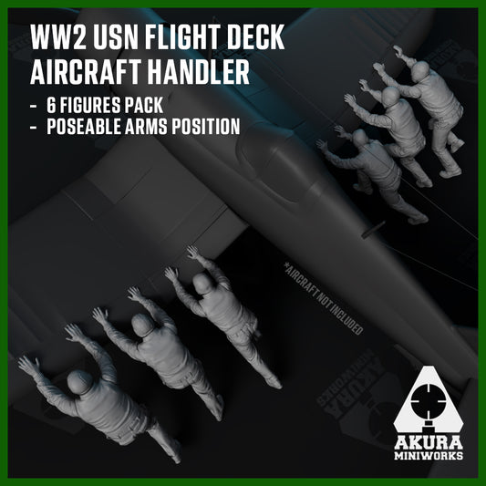 WW2 USN Aircraft Handler Figures