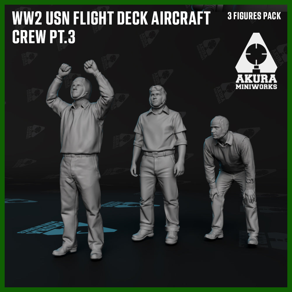 WW2 USN Flight Deck Crew Pt.3