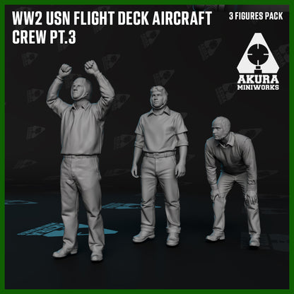 WW2 USN Flight Deck Crew Pt.3