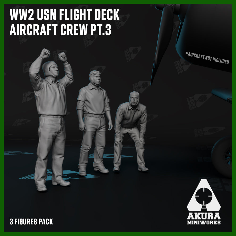 WW2 USN Flight Deck Crew Pt.3