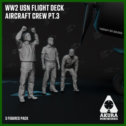 WW2 USN Flight Deck Crew Pt.3