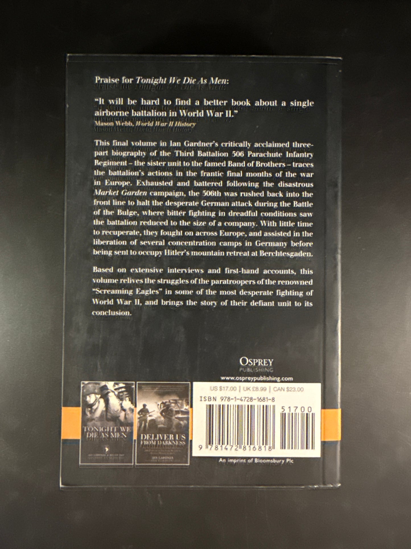 No Victory in Valhalla The untold story of Third Battalion 506 Parachute Infantry Regiment from Bastogne to Berchtesgaden