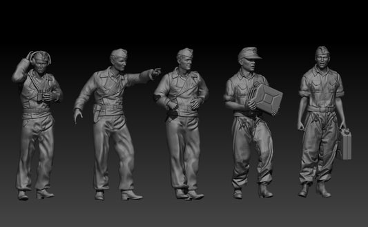 Panzer Maintenance and Resupply Crew