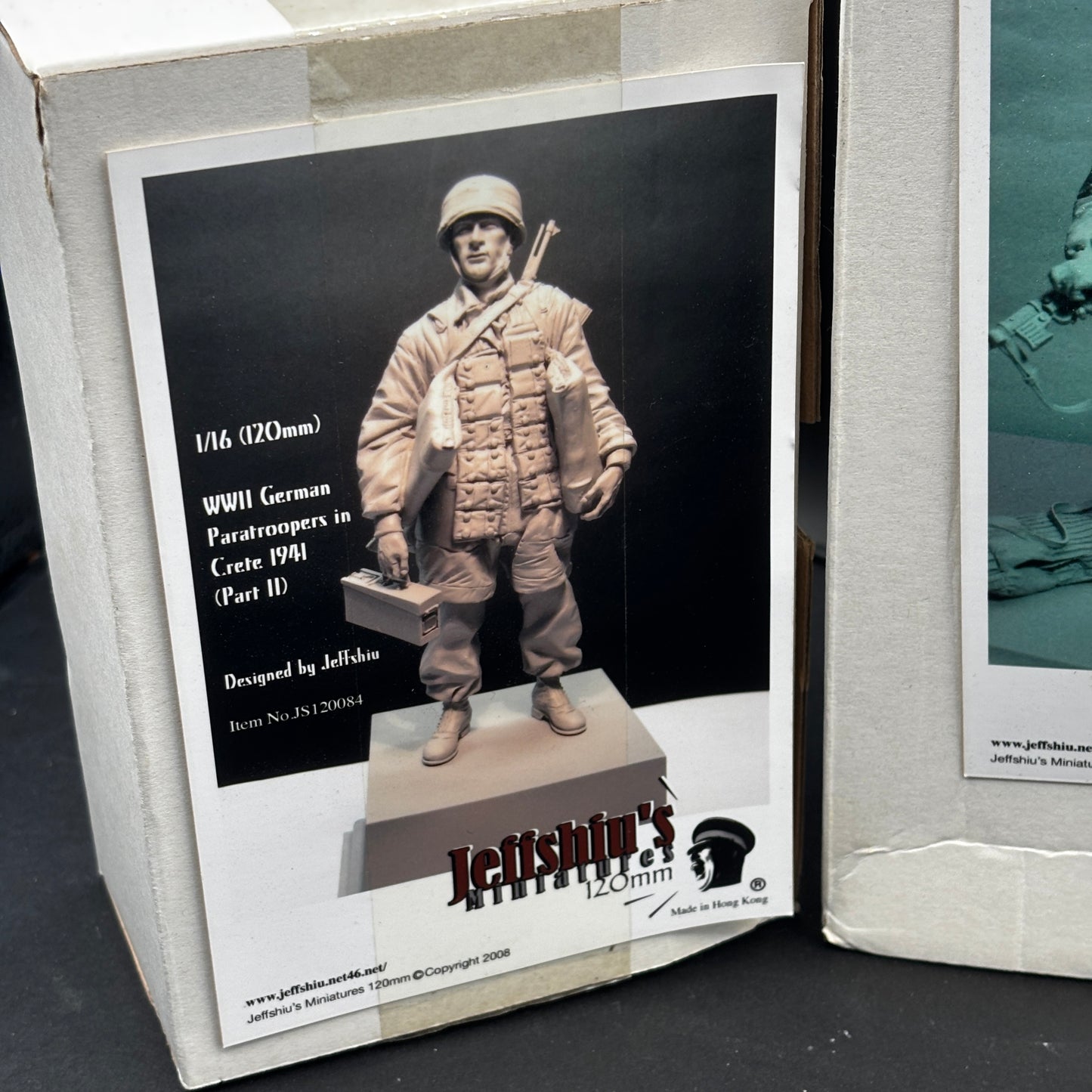 1/16 (120mm) Scale - Operation "Mercury" Crete May, 1941 Set with 4 Figurines