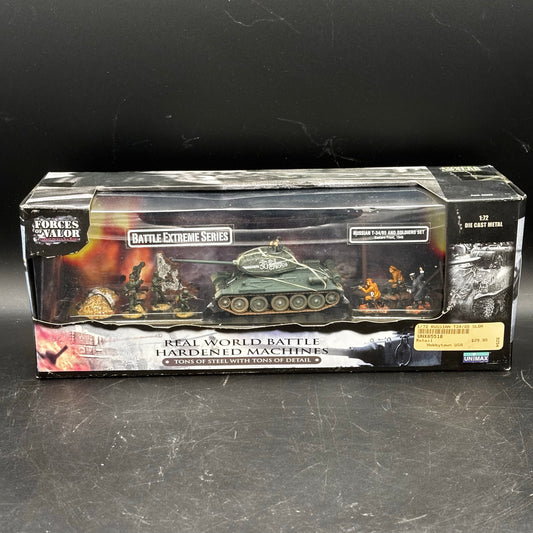 Russian T-34/85 ;  German s.Pz.Abt. 101 / Soviet 36th Guards Tank Brigade  (Forces of Valor (Unimax), 1/72)