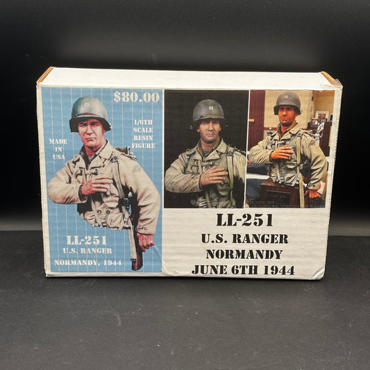 1/6 Scale - (HUGE!) U.S. Ranger Normandy June 6th 1944 (LL-251)