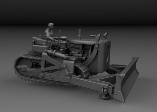 Engineers of Victory: US D7 Bulldozer and Driver
