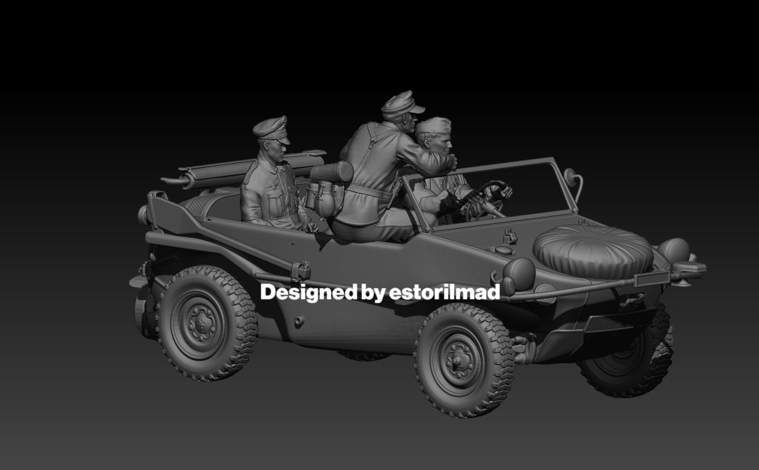 Amphibious Assault: Schwimmwagen Type 166 Recon