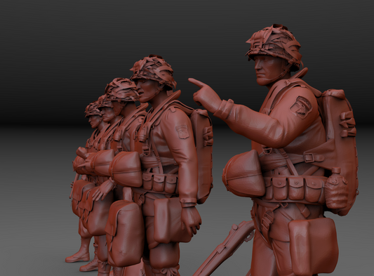 Assembly Point: US Airborne Section in Action