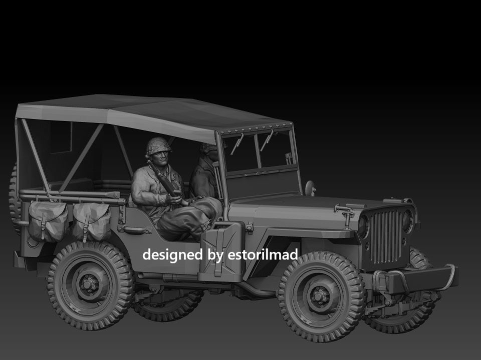 Hedge-Hopping: Willys MB Jeep in Normandy
