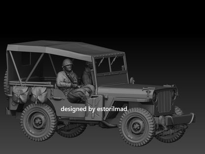 Hedge-Hopping: Willys MB Jeep in Normandy