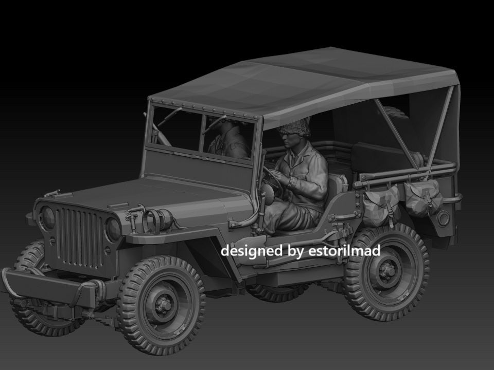 Hedge-Hopping: Willys MB Jeep in Normandy