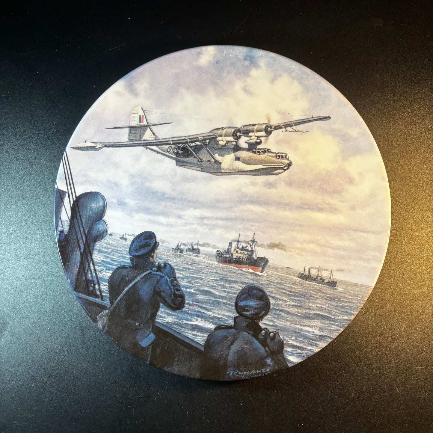 Collection of 12 RAF Plates