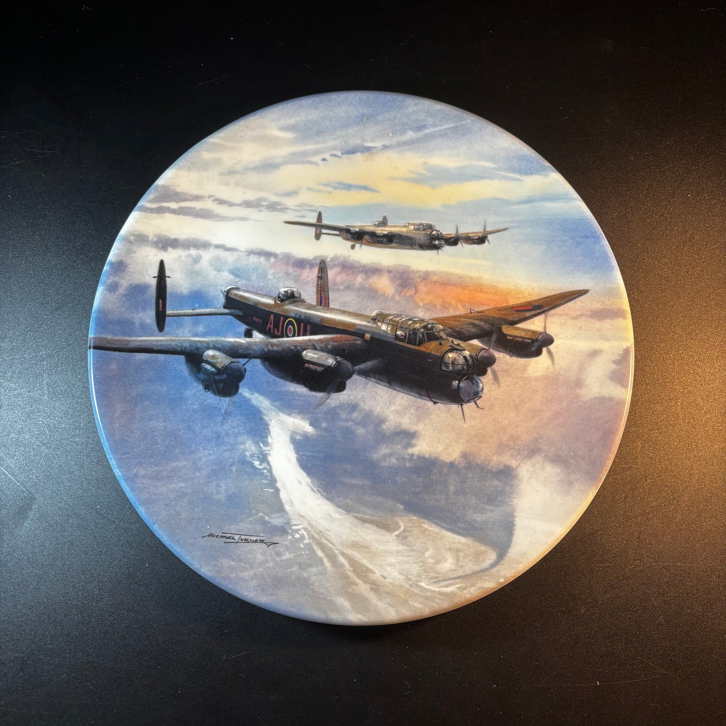 Collection of 12 RAF Plates
