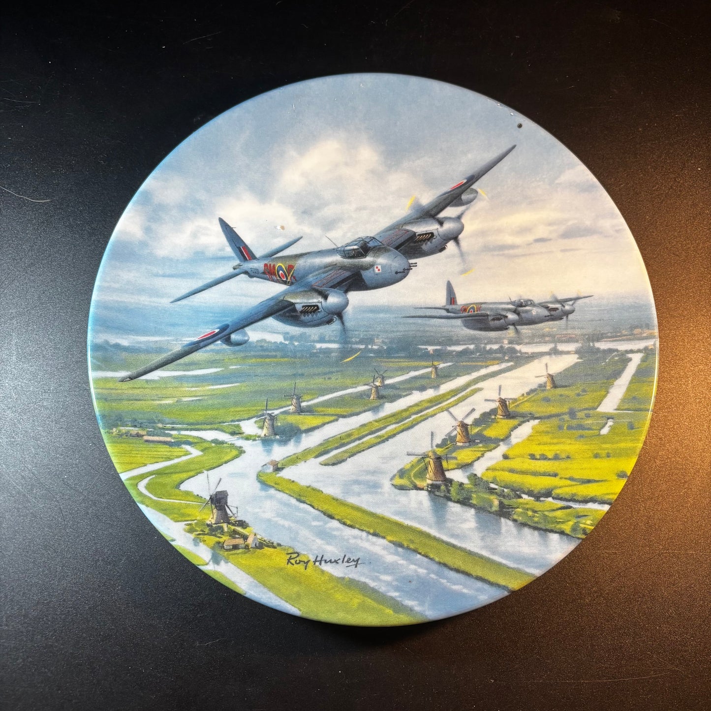 Collection of 12 RAF Plates