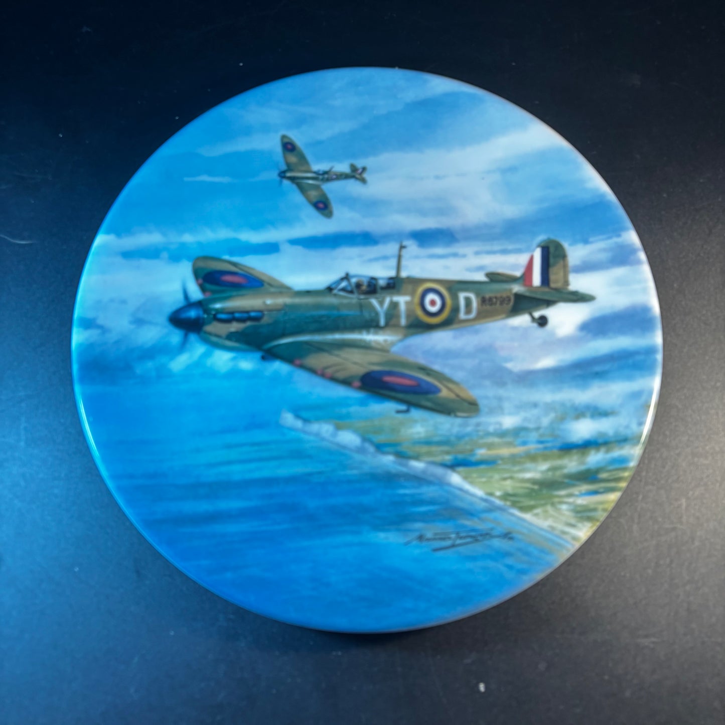 Collection of 12 RAF Plates