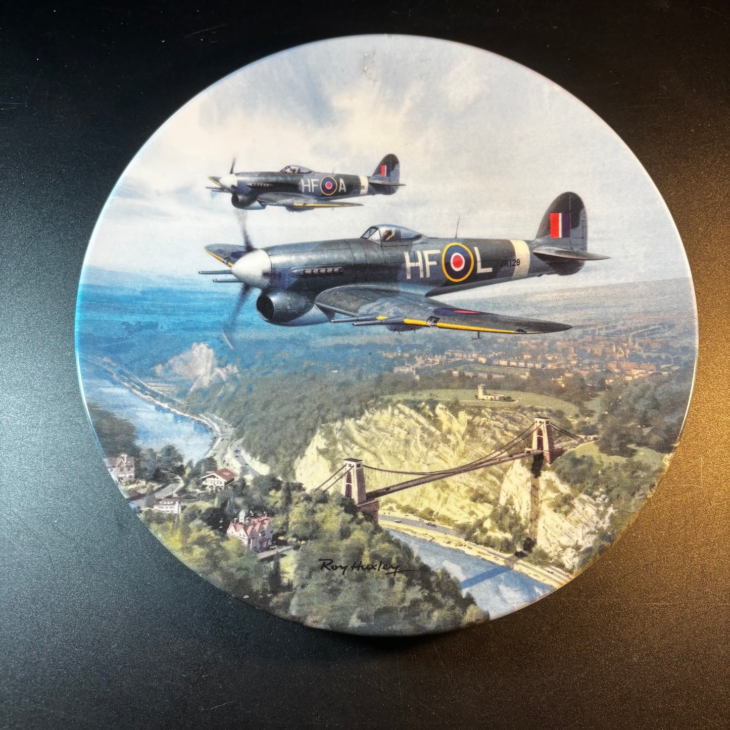 Collection of 12 RAF Plates