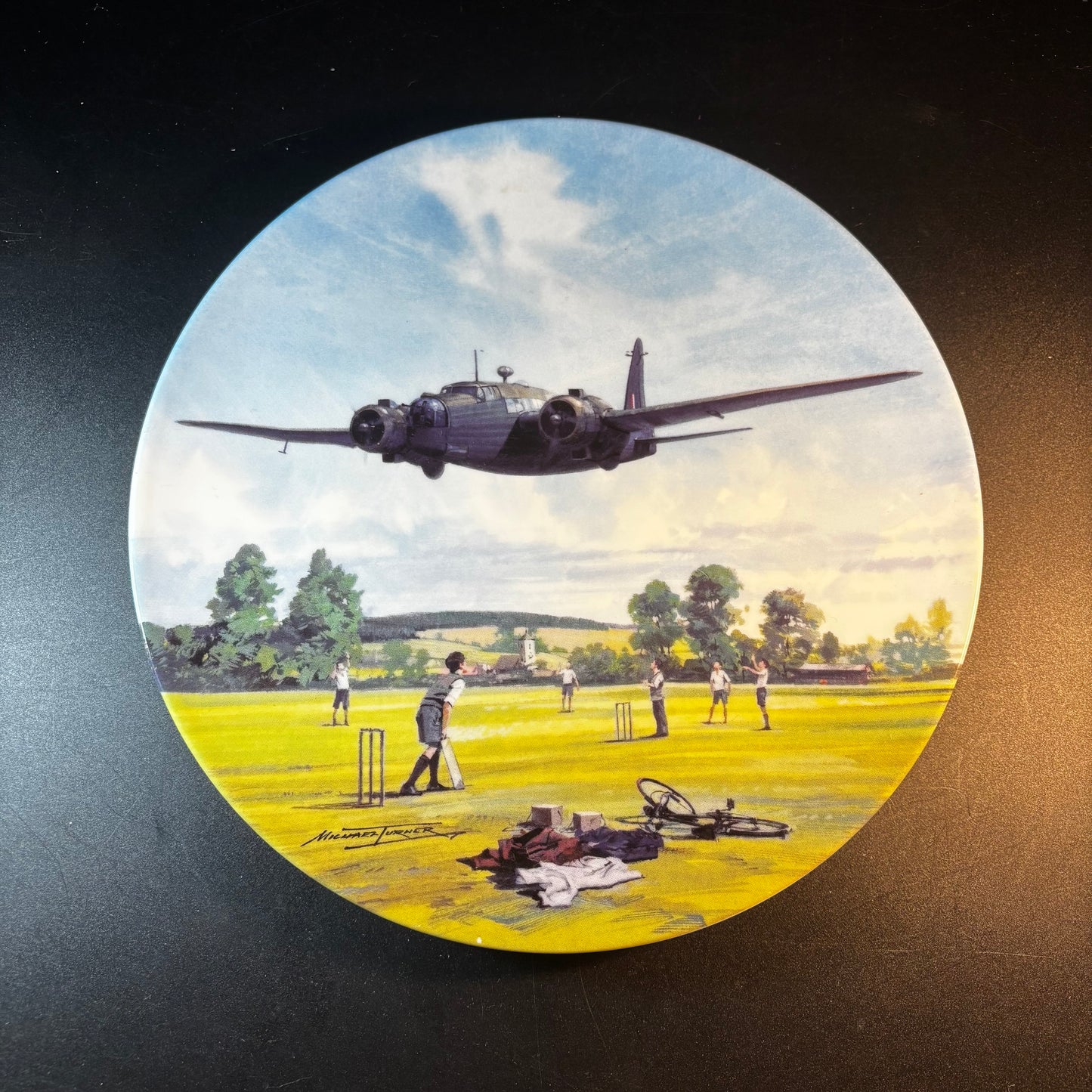 Collection of 12 RAF Plates
