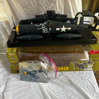 21st Century Toys Ultimate Soldier F4U Corsair "White 167" Lt. Cdr. Roger Hedrick VF-84 1/18