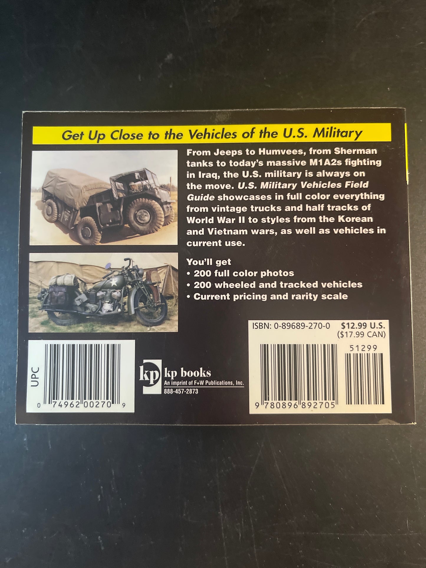 U.S. Military Vehicles Field Guide World War II - Present