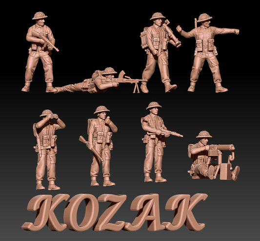 British Infantry Late War Set 2