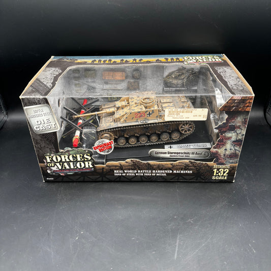German Sturmgeschütz III (StuG III) Ausf. G ; Eastern Front  (Forces of Valor (Unimax), 1/32)