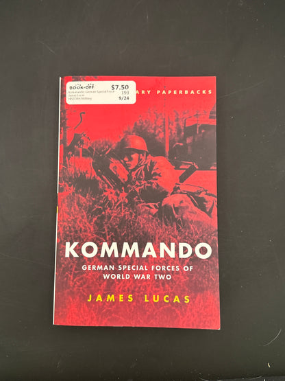 Kommando German Special Forces of World War Two