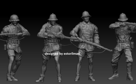Desert Firefight: DAK Infantry in Action