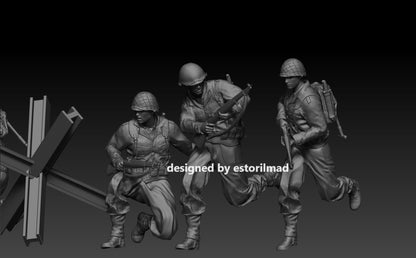 Storming the Atlantic Wall: Omaha Beach Infantry