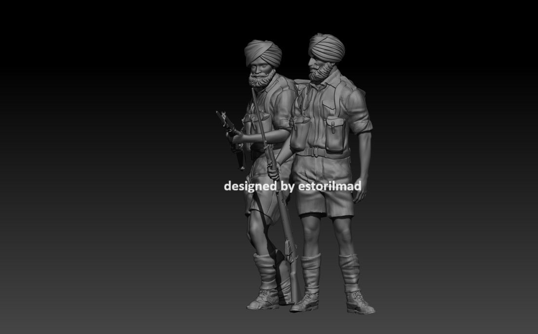 Sikh Valor: Indian Soldiers at El Alamein V2