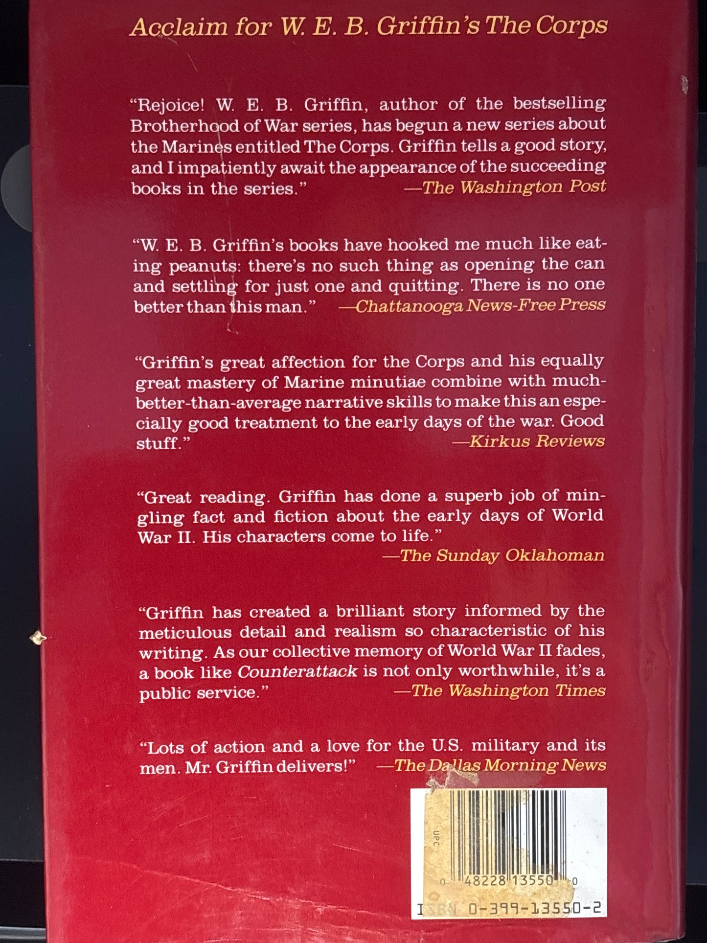 Battleground Book IV in the Saga of the Corps