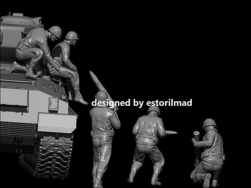 Steel Rain Logistics: Sherman Tank Crew Ammunition Pack