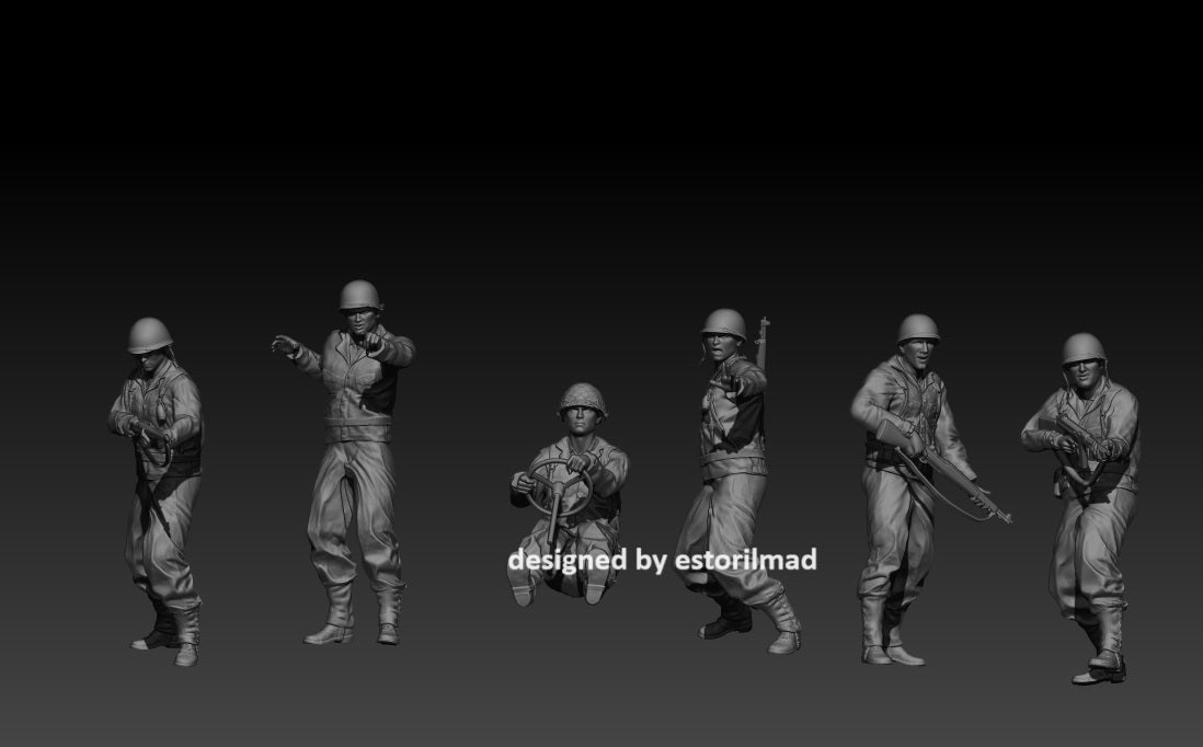 Mobile Firepower: US M3 Half-Track Crew