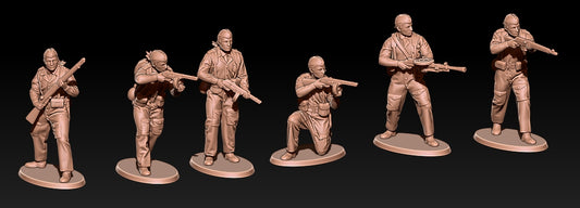 Soviet Paras in Pilotka