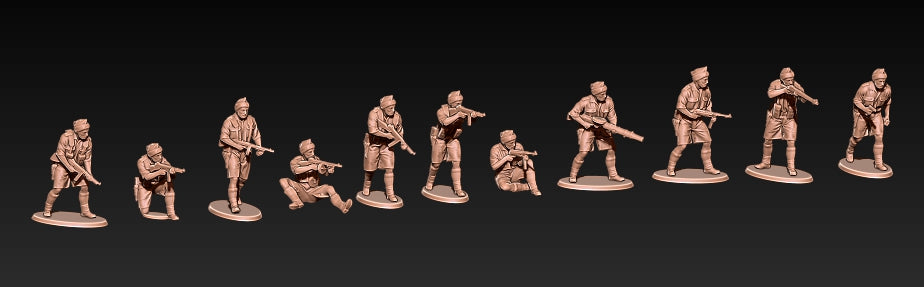 British SAS with Wool Hat