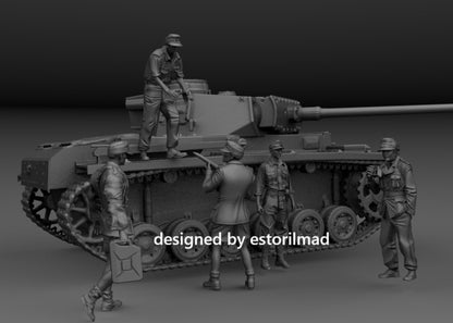 Iron Sands: Panzer III DAK Crew