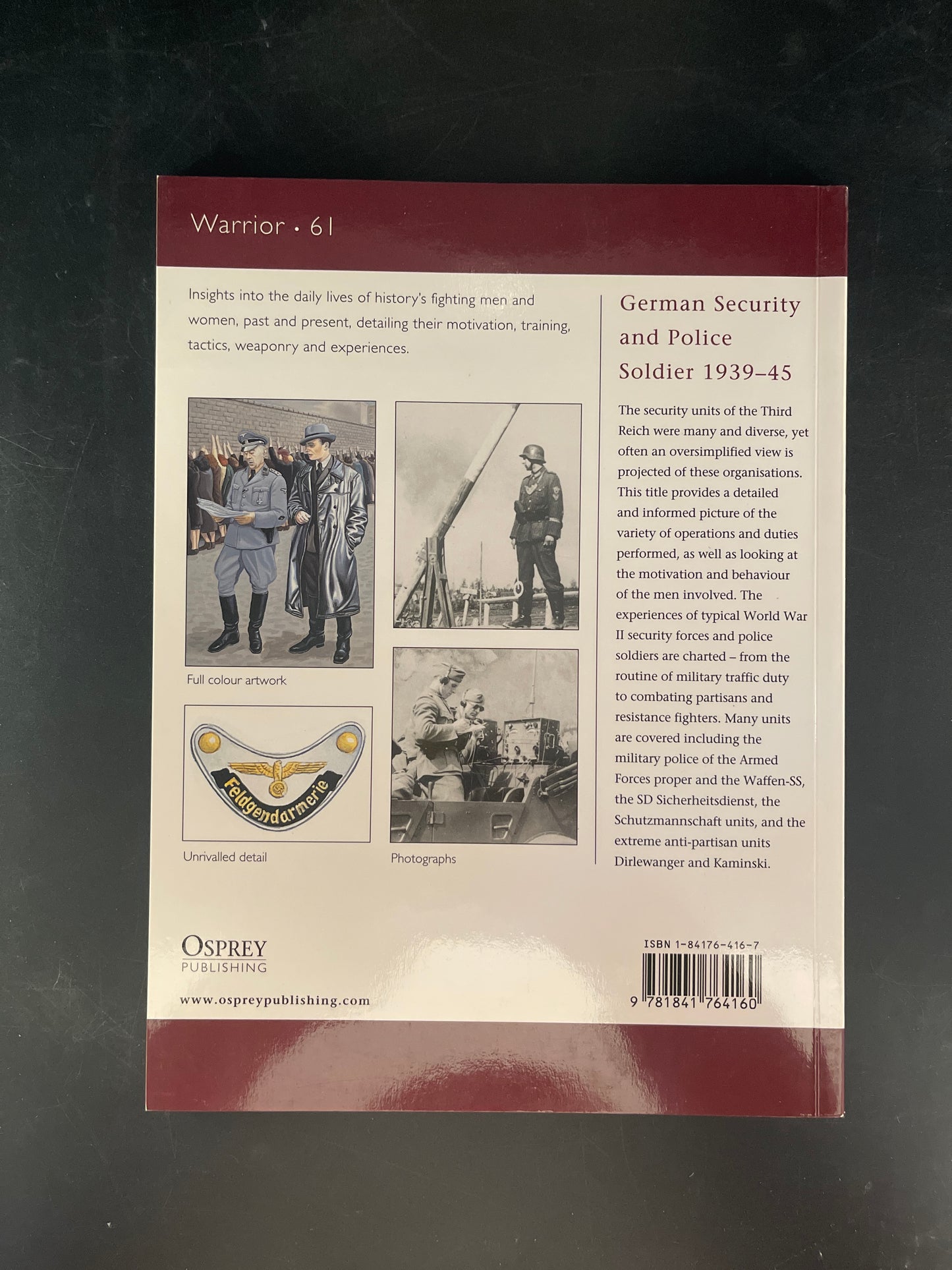 German Security and Police Soldier 1939–45