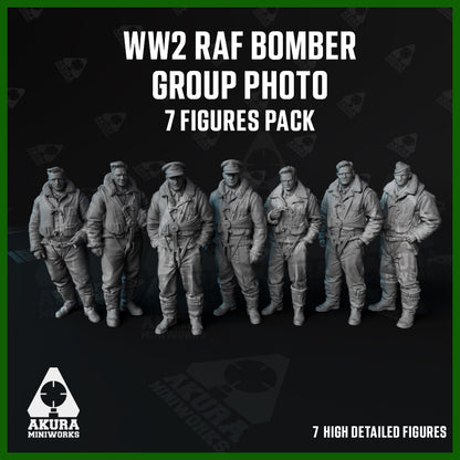 WW2 R.A.F Airmen Photogroup