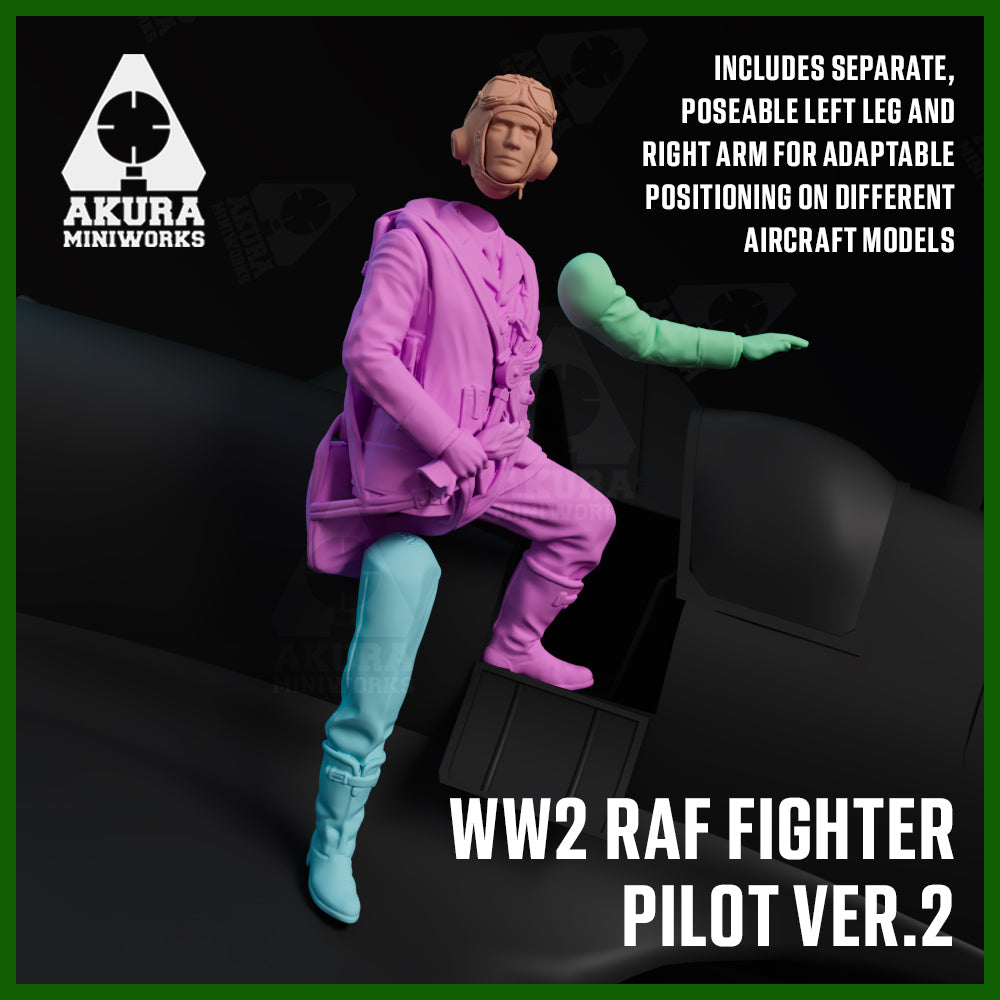 WW2 R.A.F Fighter Pilot Ver.2