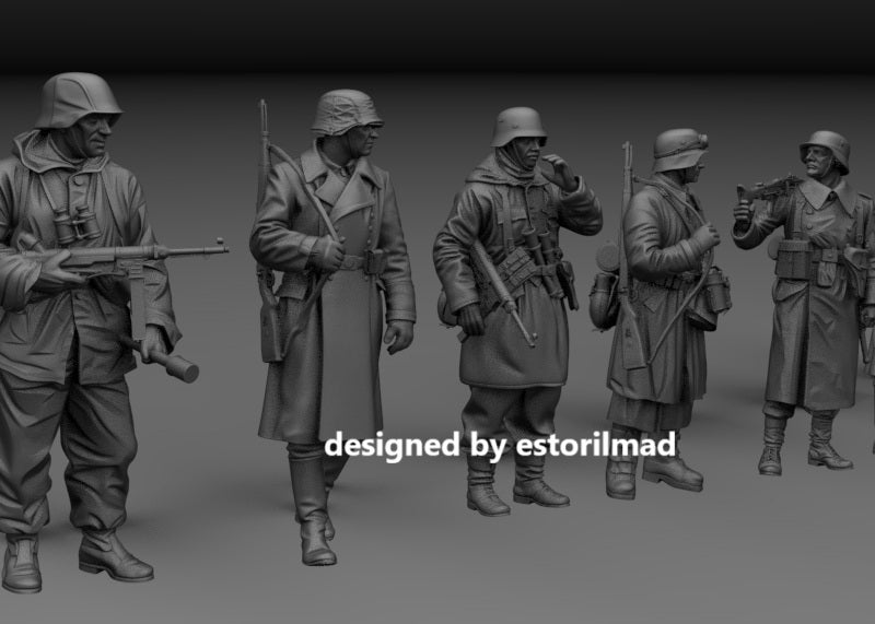 Frozen Siege: Wehrmacht Infantry at Leningrad