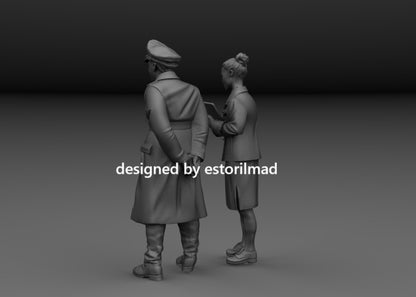 Command Hierarchy: SS General and Helferin