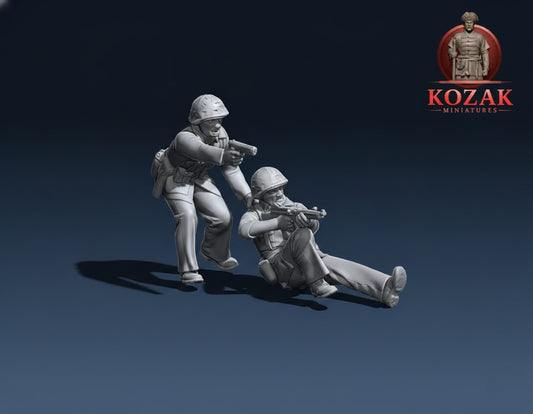 US Marines Rescue in Pacific