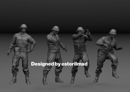 Battery Support: US Infantry Artillery Crew