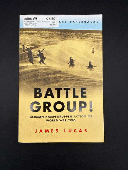 Battle Group! German Kampfgruppen Action of World War Two