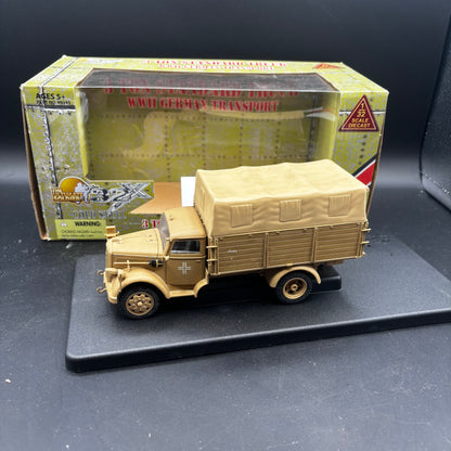 Opel Blitz 3-Ton Standard Truck ;  German Wehrmacht  (21st Century Toys, 1/32)